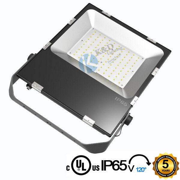 High Power 100w LED Floodlight Wall Mounted Type With Toughened Glass
